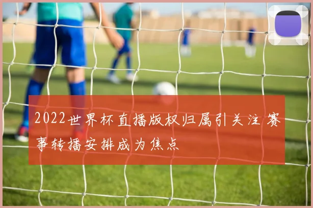 2022世界杯直播版权归属引关注 赛事转播安排成为焦点